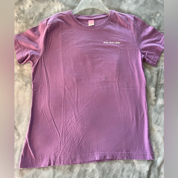 Woman’s HOG Tee Shirt, Size Large, Purple - Picture 1 of 4